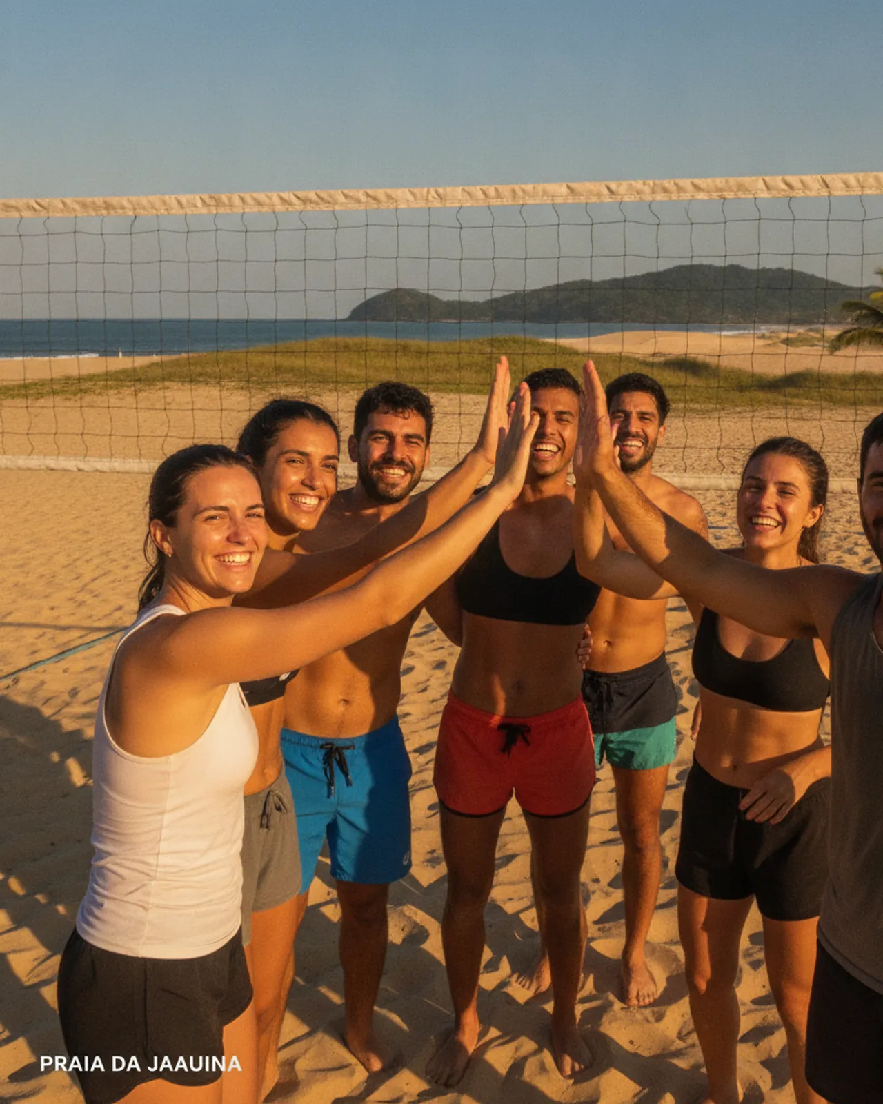 Beach Volleyball Social community in Floripa